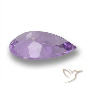 9,17 ctw natürlicher Mittelviolett Amethyst, Birnenform, VVS