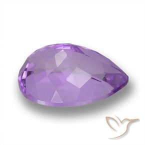 9,17 ctw natürlicher tiefviolett Amethyst, Birnenform, VVS