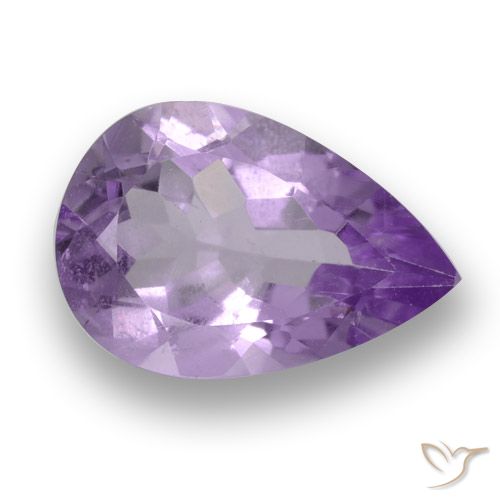 2.93ct Natürlicher Mittelviolett Amethyst, Birnenform, VS