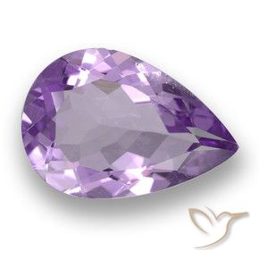 9,17 ctw natürlicher Mittelviolett Amethyst, Birnenform, VS