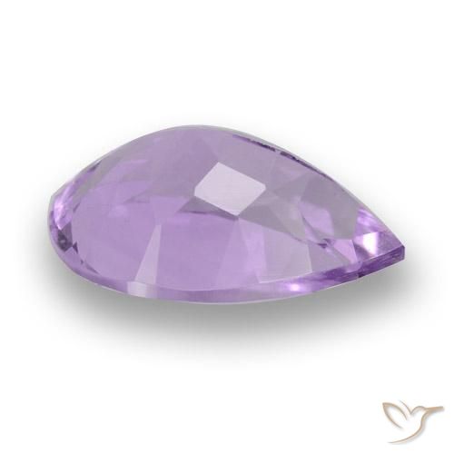 9,17 ctw natürlicher Mittelviolettes Rosa Amethyst, Birnenform, VS