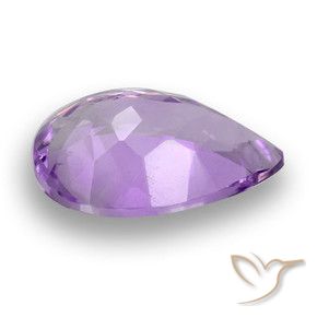 9,17 ctw natürlicher Mittelviolett Amethyst, Birnenform, VS