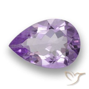 9,17 ctw natürlicher Mittelviolett Amethyst, Birnenform, VS