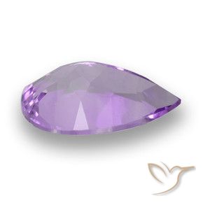 9,17 ctw natürlicher Mittelviolett Amethyst, Birnenform, VS