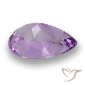 9,17 ctw natürlicher Lilaisch-violett Amethyst, Birnenform, VS
