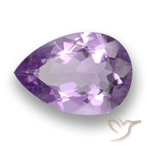 9,17 ctw natürlicher tiefviolett Amethyst, Birnenform, VS