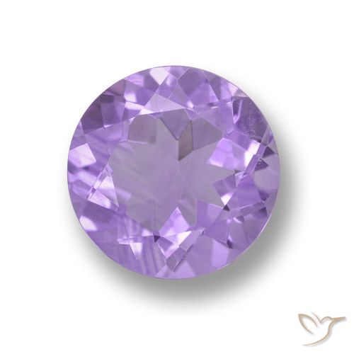 3.16ct Natürlicher Mittelviolett Amethyst, Runden, VVS-VS
