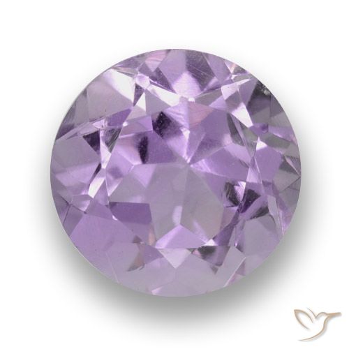 2.78ct Natürlicher Mittel-helles Violett Amethyst, Runden, VVS-VS