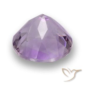 9,17 ctw natürlicher Mittel-helles Violett Amethyst, Runden, VVS-VS