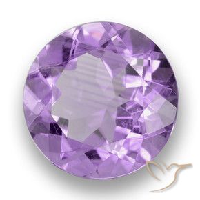 9,17 ctw natürlicher Mittelviolett Amethyst, Runden, VVS
