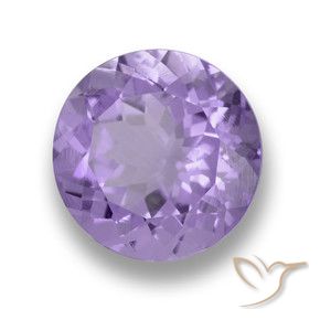 9,17 ctw natürlicher Mittelviolett Amethyst, Runden, VVS