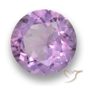 9,17 ctw natürlicher Mittelrosa Violett Amethyst, Runden, VVS-VS
