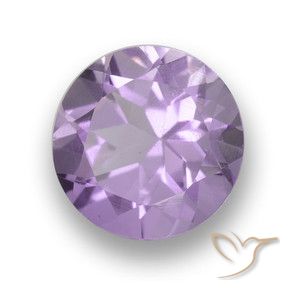 9,17 ctw natürlicher Mittel-helles Violett Amethyst, Runden, VS