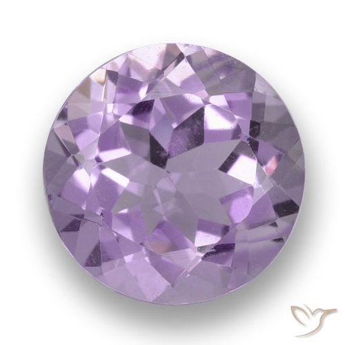 3.31ct Natürlicher Mittelviolettes Rosa Amethyst, Runden, VVS