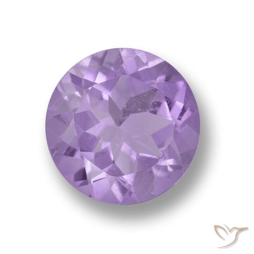 2.31ct Natürlicher Mittelviolettes Rosa Amethyst, Runden, VVS