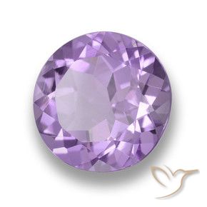 9,17 ctw natürlicher Mittel-helles Violett Amethyst, Runden, VVS