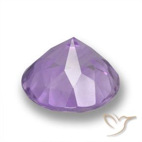 9,17 ctw natürlicher Mittel-helles Violett Amethyst, Runden, VVS