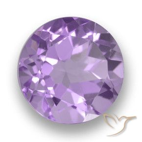9,17 ctw natürlicher Rosaig-violett Amethyst, Runden, VVS