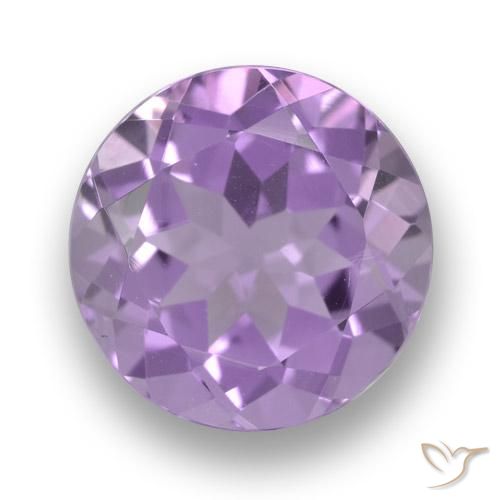 3.47ct Natürlicher Mittelviolett Amethyst, Runden, VVS