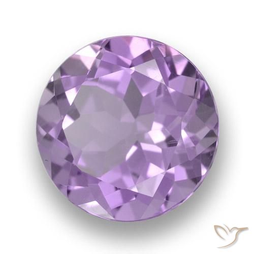 9,17 ctw natürlicher Mittelviolett Amethyst, Runden, VVS