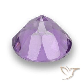 9,17 ctw natürlicher Mittel-helles Violett Amethyst, Runden, VVS-VS