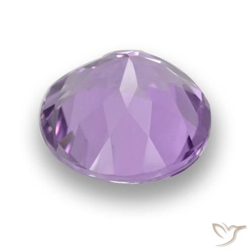 9,17 ctw natürlicher Mittelviolett Amethyst, Runden, VVS