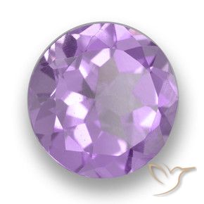 9,17 ctw natürlicher Helles rosa Violett Amethyst, Runden, VVS