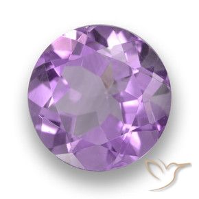 9,17 ctw natürlicher Mittelrosa Violett Amethyst, Runden, VVS