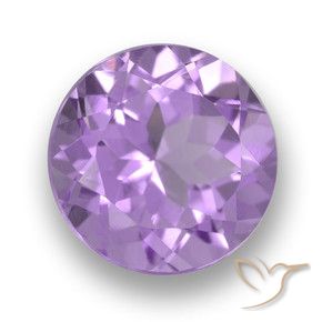 9,17 ctw natürlicher Rosaig-violett Amethyst, Runden, VVS