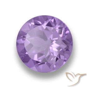 9,17 ctw natürlicher Mittelviolett Amethyst, Runden, VVS