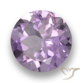 9,17 ctw natürlicher Mittelviolettes Rosa Amethyst, Runden, VVS