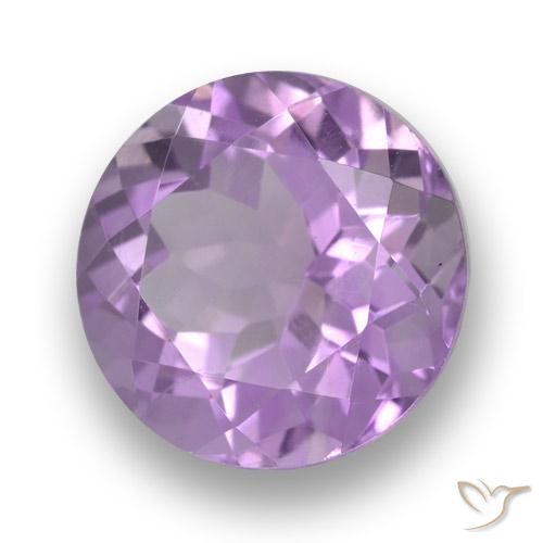 9,17 ctw natürlicher Mittelrosa Violett Amethyst, Runden, VVS