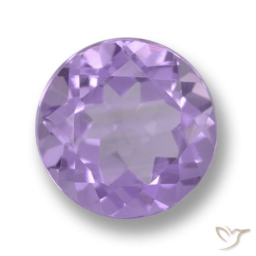 2.63ct Natürlicher Mittelviolett Amethyst, Runden, VVS