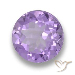 9,17 ctw natürlicher Mittelviolett Amethyst, Runden, VVS