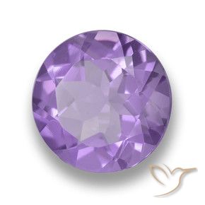 9,17 ctw natürlicher Mittelviolett Amethyst, Runden, VVS
