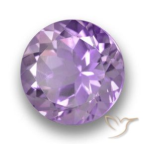9,17 ctw natürlicher Rosaig-violett Amethyst, Runden, VVS-VS