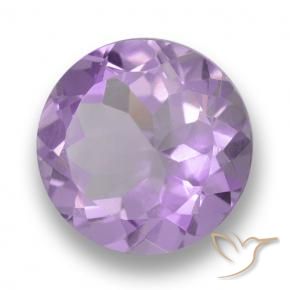 9,17 ctw natürlicher Mittelviolettes Rosa Amethyst, Runden, VVS-VS