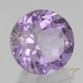 9,17 ctw natürlicher Mittel-helles Violett Amethyst, Runden, VVS-VS