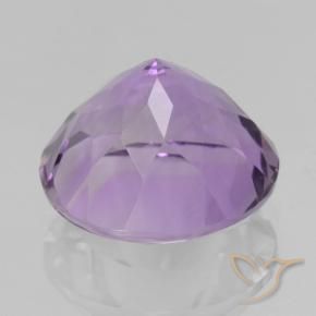 9,17 ctw natürlicher Mittel-helles Violett Amethyst, Runden, VVS-VS