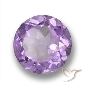 9,17 ctw natürlicher Mittelviolett Amethyst, Runden, VVS-VS