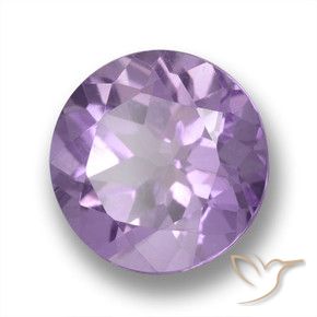 9,17 ctw natürlicher Mittelviolett Amethyst, Runden, VVS-VS