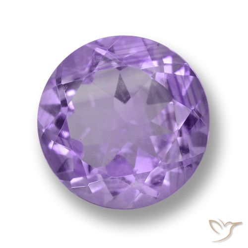 3.91ct Natürlicher Tiefvioletter Farbton Amethyst, Runden, VS