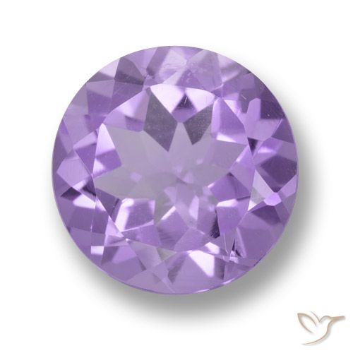 4.37ct Natürlicher Mittelviolett Amethyst, Runden, VVS-VS
