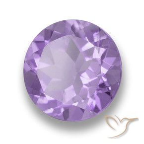9,17 ctw natürlicher Mittelviolett Amethyst, Runden, VVS-VS