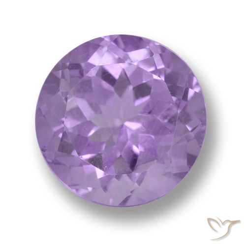 4.83ct Natürlicher Mittelviolett Amethyst, Runden, VVS-VS
