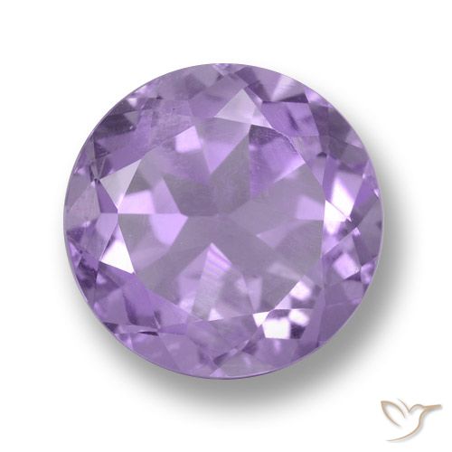3.88ct Natürlicher Mittelviolett Amethyst, Runden, VS