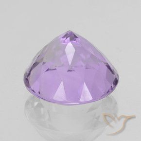 9,17 ctw natürlicher Mittelviolett Amethyst, Runden, VVS-VS