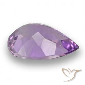 9,17 ctw natürlicher Rosaig-violett Amethyst, Birnenform, VS
