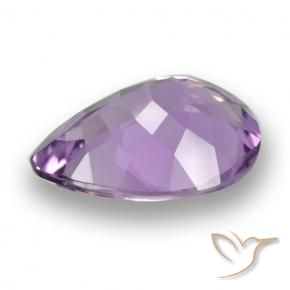 9,17 ctw natürlicher Mittel Violett-Rosa Amethyst, Birnenform, VVS-VS
