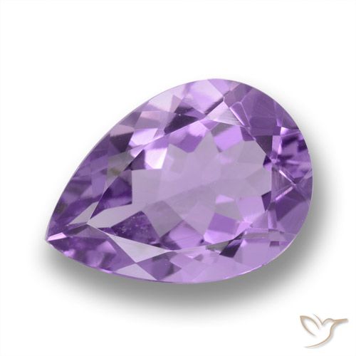 9,17 ctw natürlicher Purpurviolett Amethyst, Birnenform, VVS